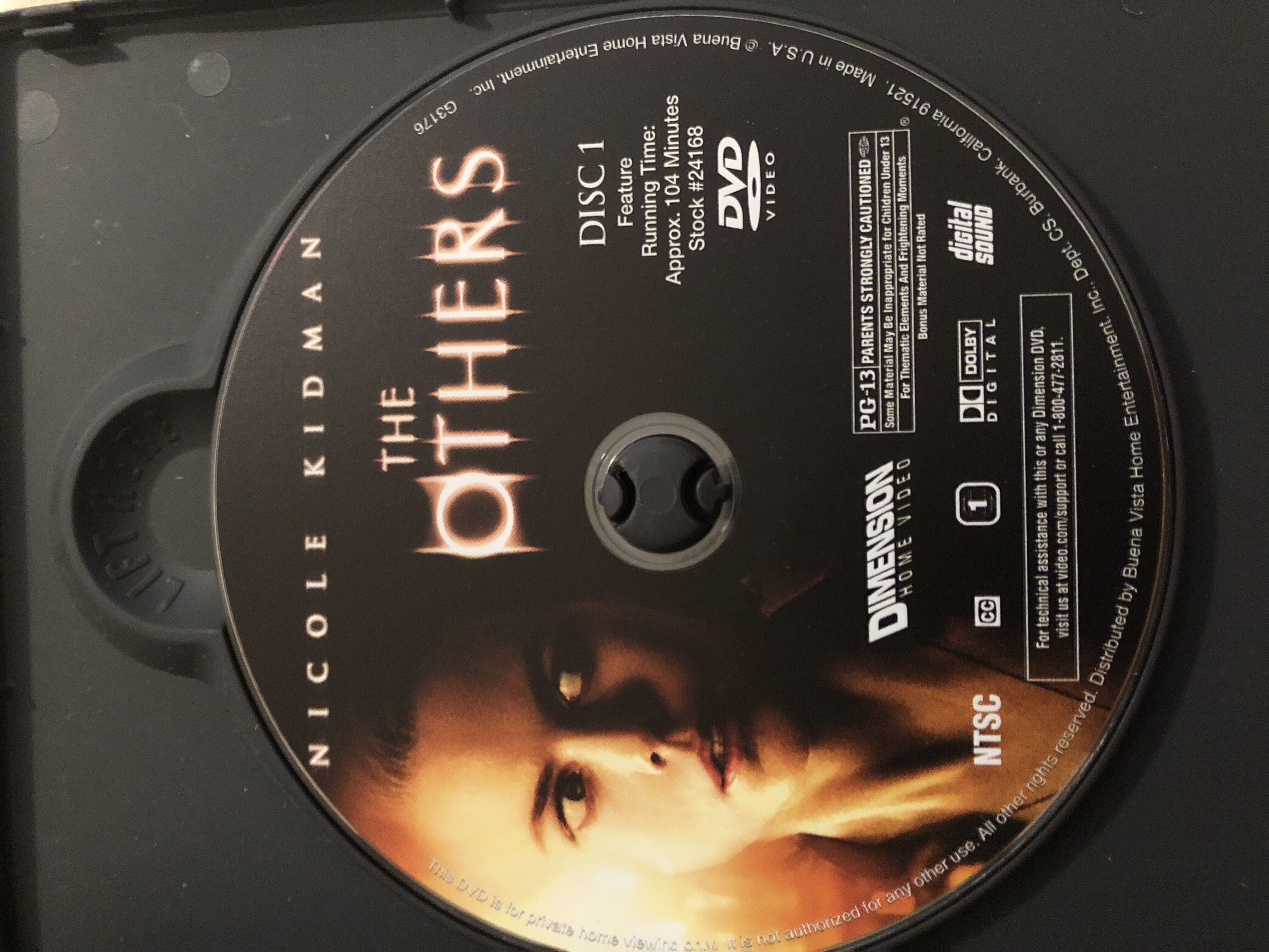 The Others DVD movie collectible [Barcode 786936166552] - Main Image 3