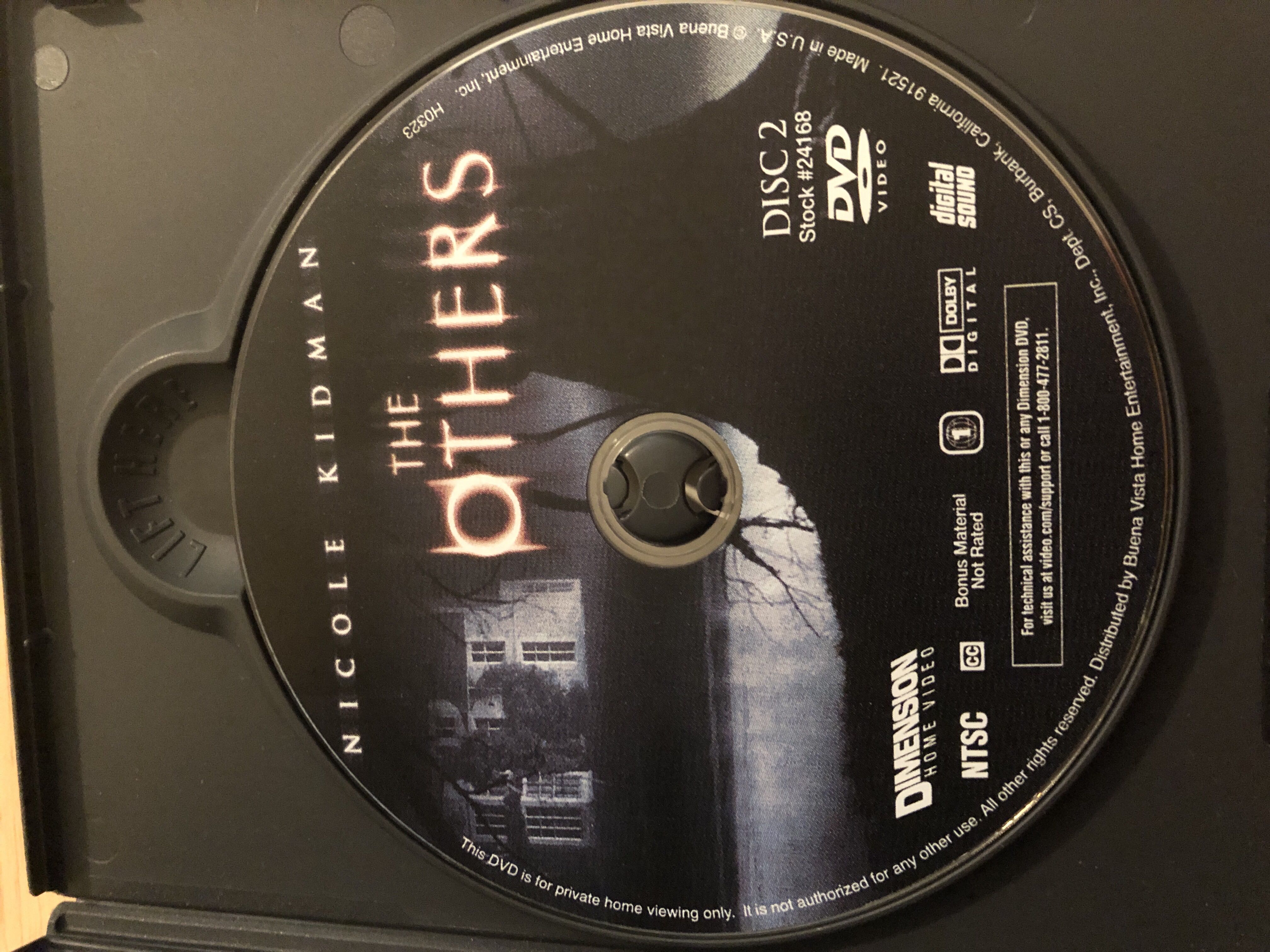 The Others DVD movie collectible [Barcode 786936166552] - Main Image 4