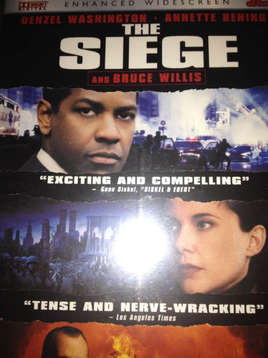 The Siege DVD movie collectible [Barcode 400038368484] - Main Image 1