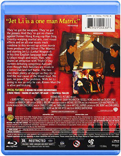 Romeo Must Die Digital Copy movie collectible [Barcode 883929244386] - Main Image 2