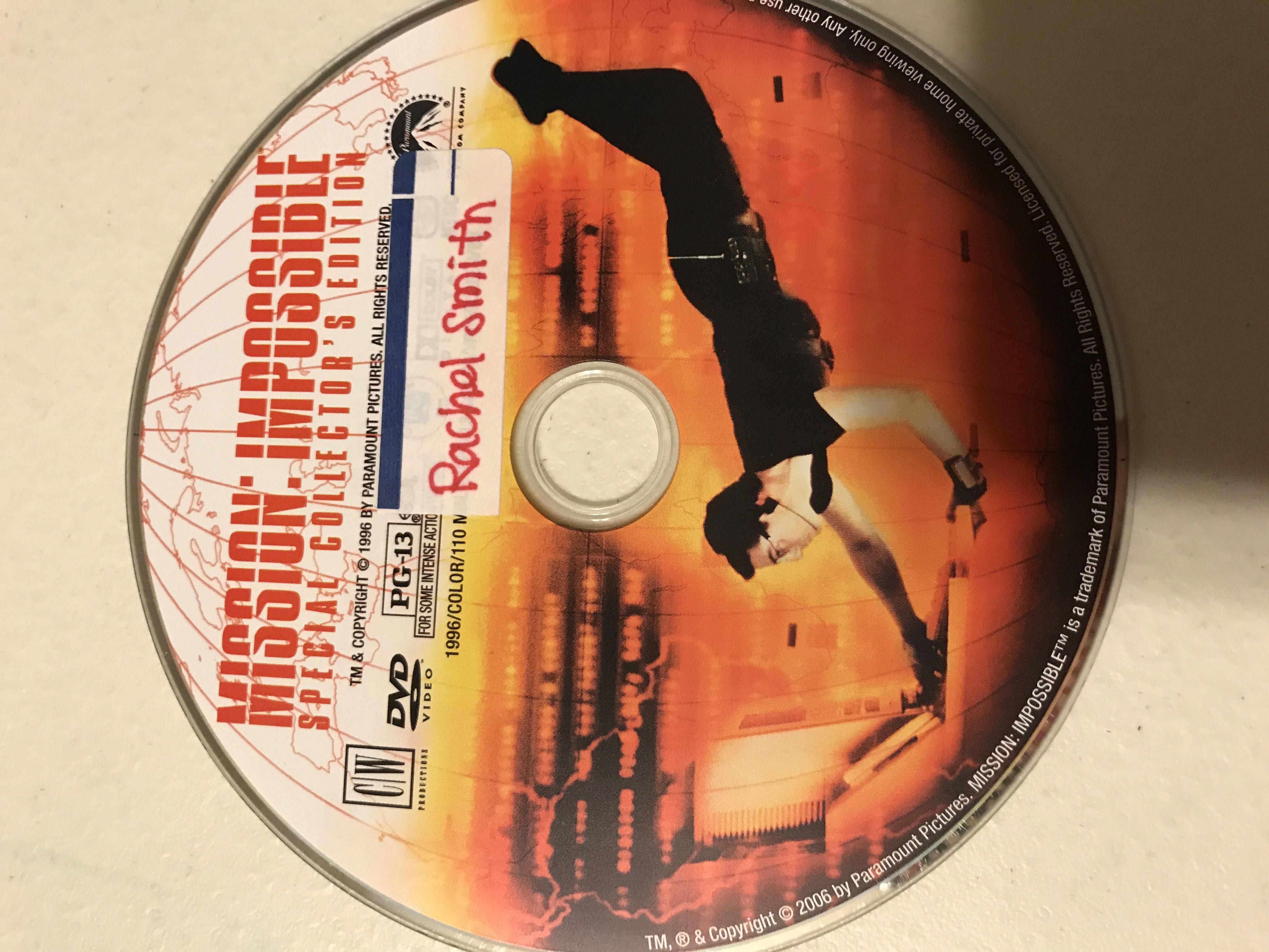 Mission: Impossible DVD movie collectible [Barcode 097360420449] - Main Image 4