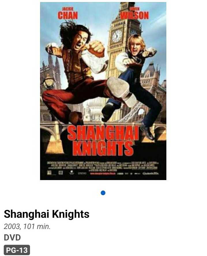 Shanghai Knights  DVD movie collectible [Barcode 828765810494] - Main Image 2