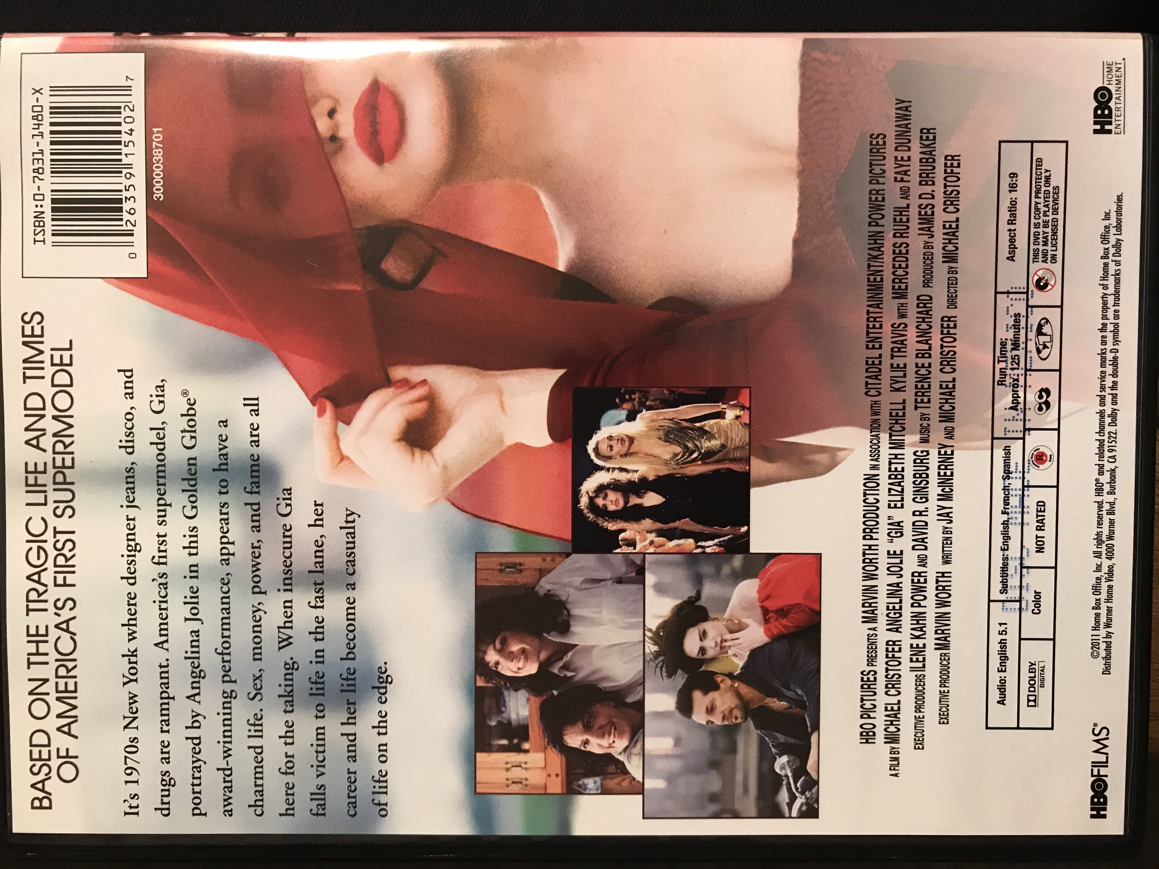 Gia DVD movie collectible [Barcode 026359154027] - Main Image 2