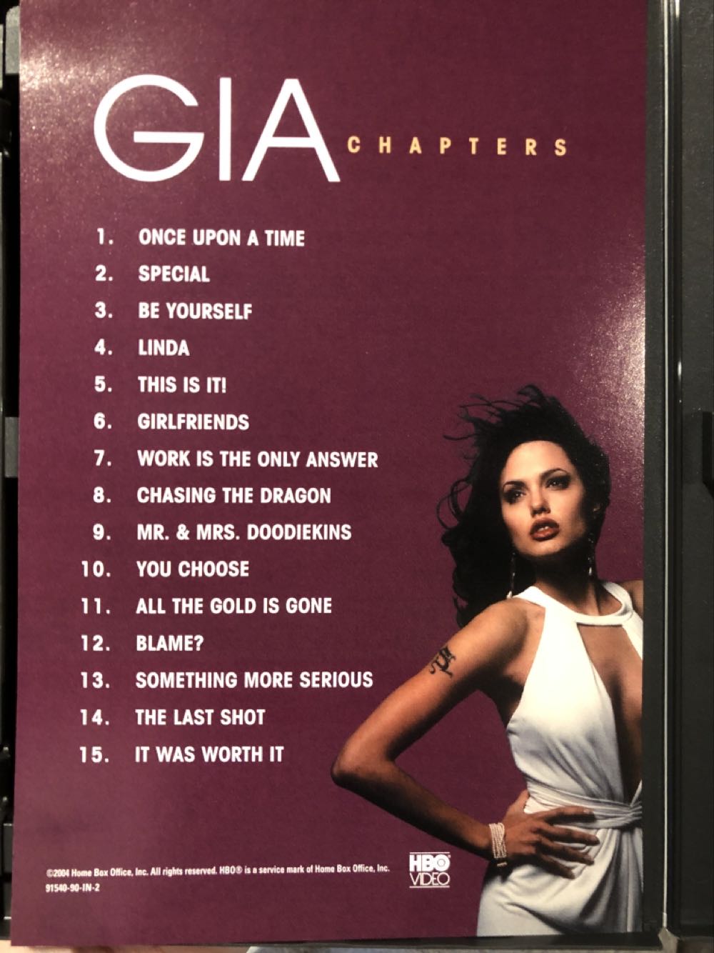 Gia DVD movie collectible [Barcode 026359154027] - Main Image 3