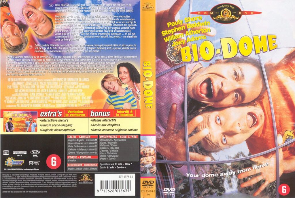 Bio-Dome DVD-R movie collectible [Barcode 027616874917] - Main Image 2