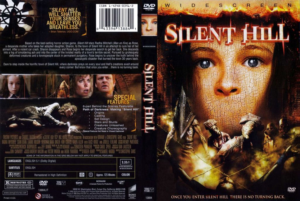 Horror: Silent Hill DVD movie collectible [Barcode 043396158641] - Main Image 2