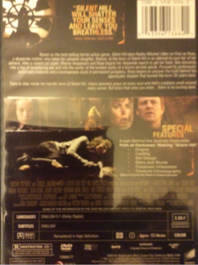 Silent Hill Digital Copy movie collectible [Barcode 7509671172397] - Main Image 2