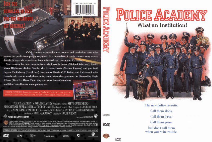 Police Academy 1 DVD movie collectible [Barcode 085392001620] - Main Image 2