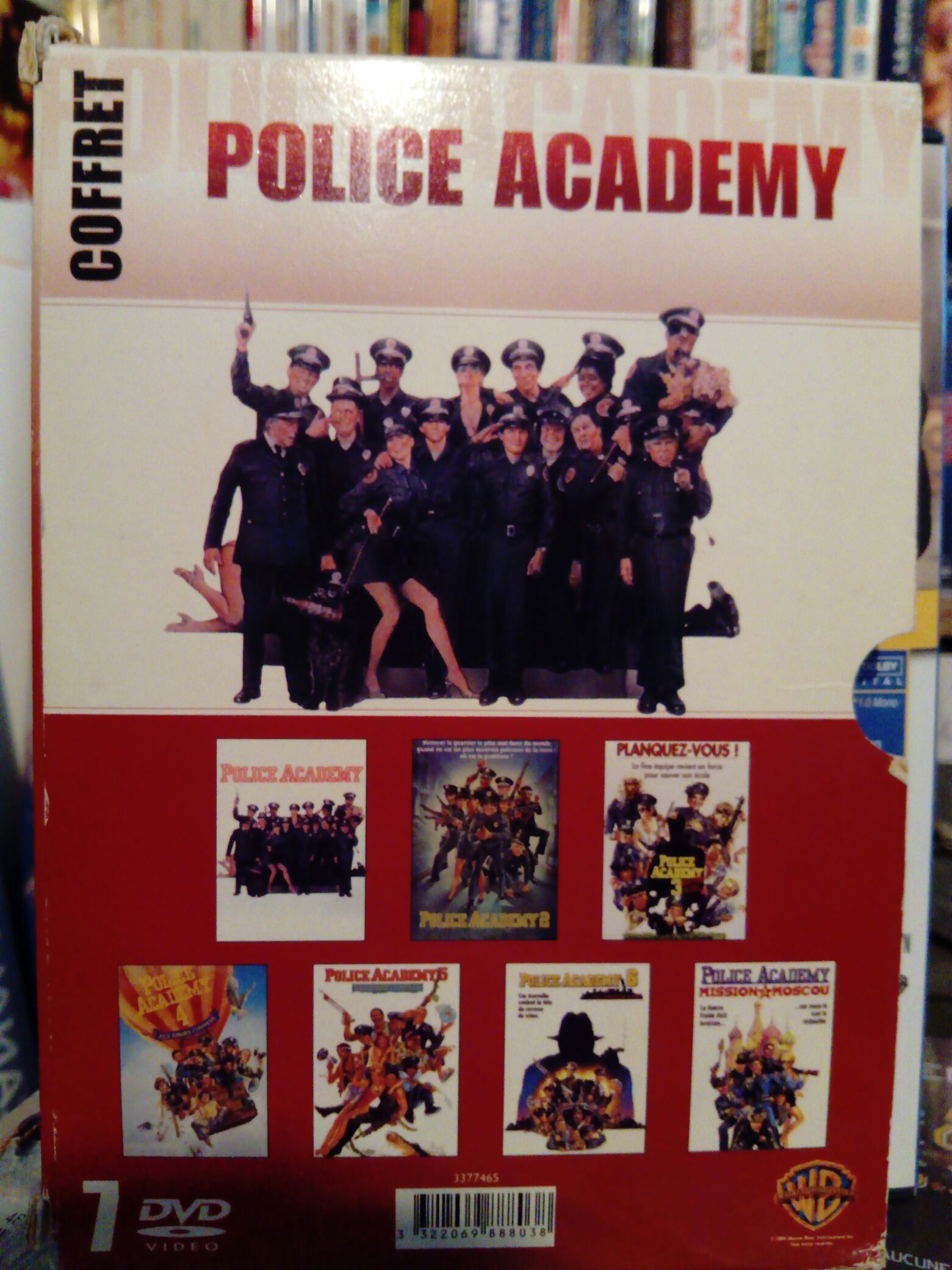 Police Academy 1 DVD movie collectible [Barcode 7321950319725] - Main Image 2