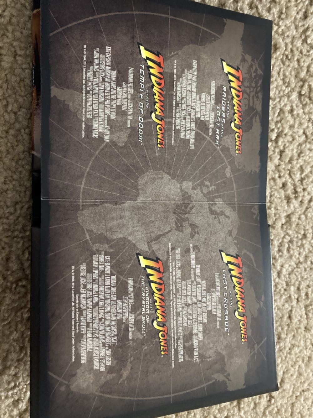 Indiana Jones Trilogy DVD movie collectible [Barcode 2450453628] - Main Image 3