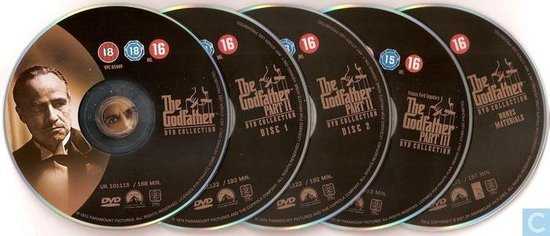 The Godfather Collection DVD movie collectible [Barcode 8714865556160] - Main Image 3
