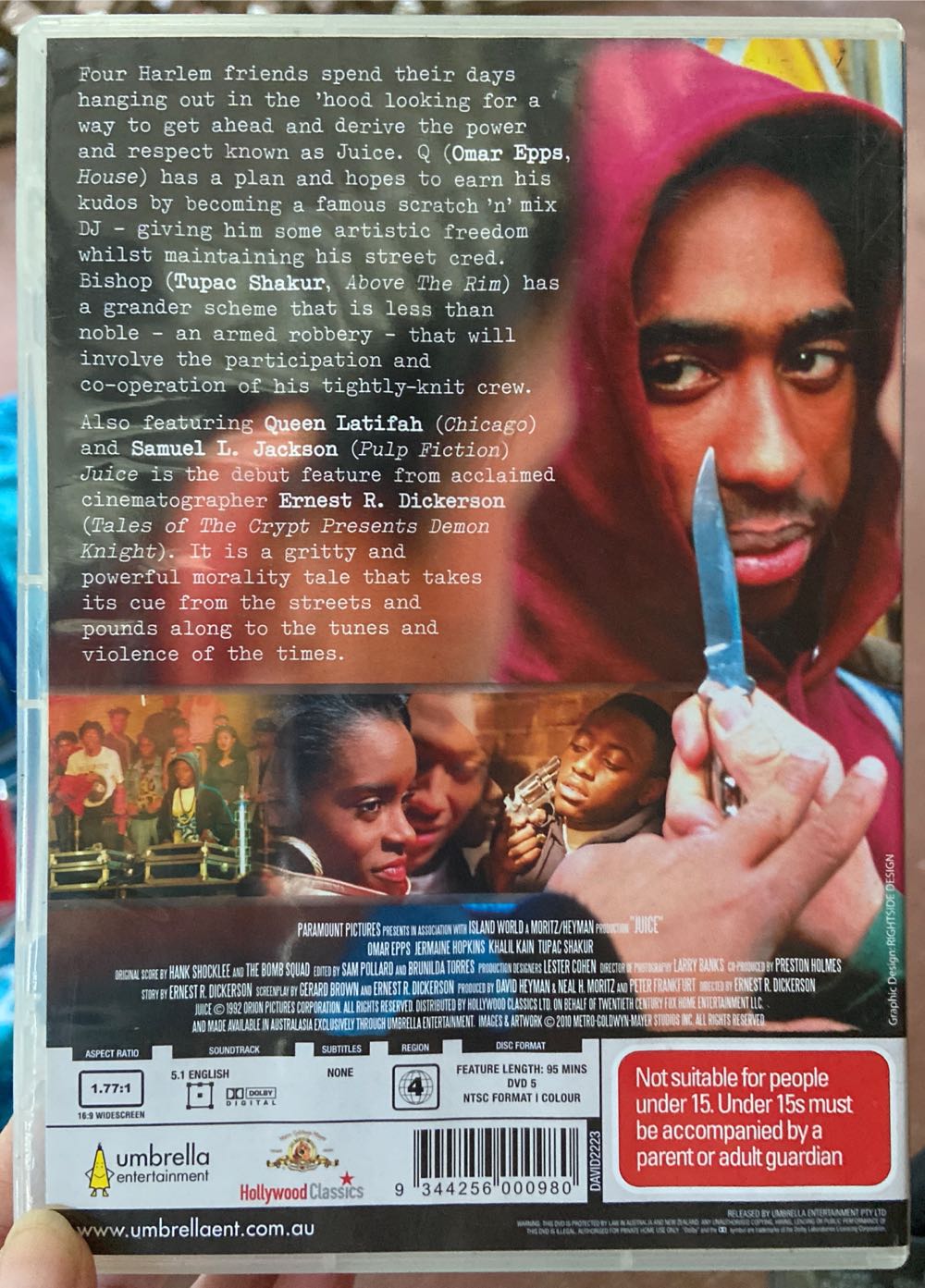 Juice DVD movie collectible [Barcode 9344256000980] - Main Image 3