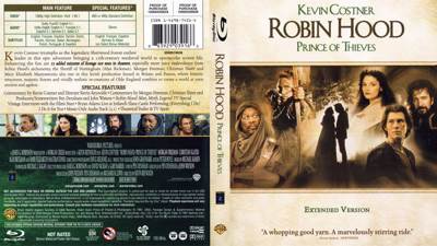 Robin Hood: Prince of Thieves Blu-ray movie collectible [Barcode 5051892001632] - Main Image 2
