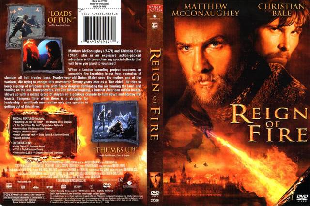 Reign of Fire DVD movie collectible [Barcode 8711875949777] - Main Image 2