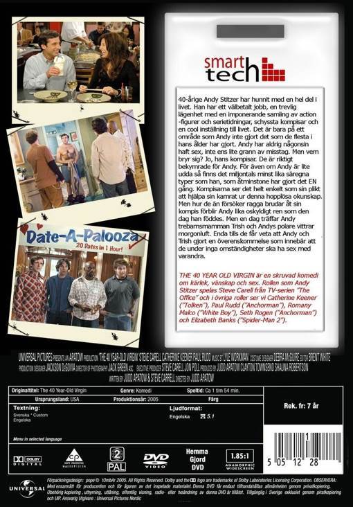 The 40-Year-Old Virgin DVD movie collectible [Barcode 5050582393019] - Main Image 2