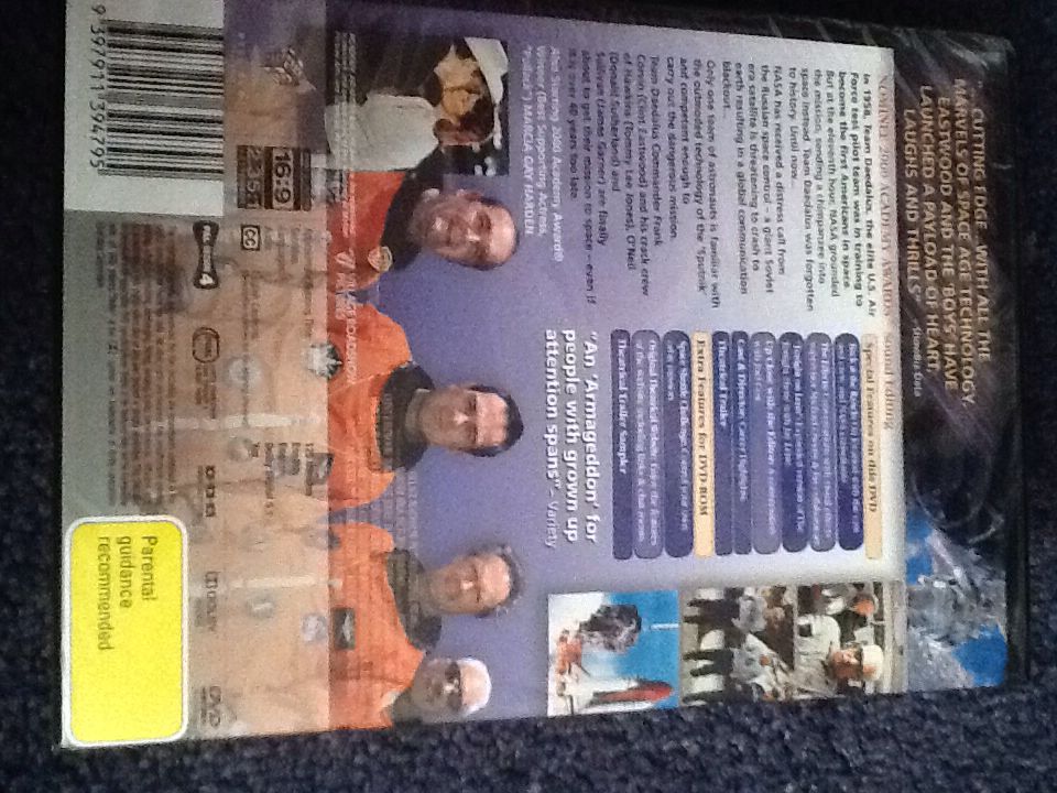 Space Cowboys DVD movie collectible [Barcode 9397911394795] - Main Image 2