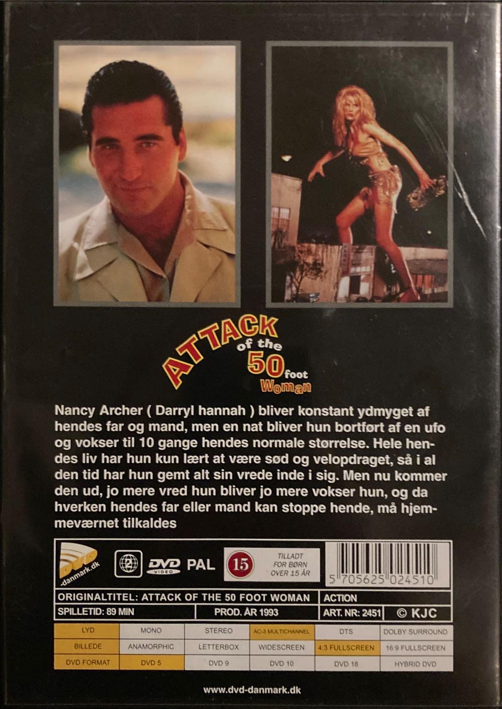 Attack of the 50 Foot Woman DVD movie collectible [Barcode 5705625024510] - Main Image 2
