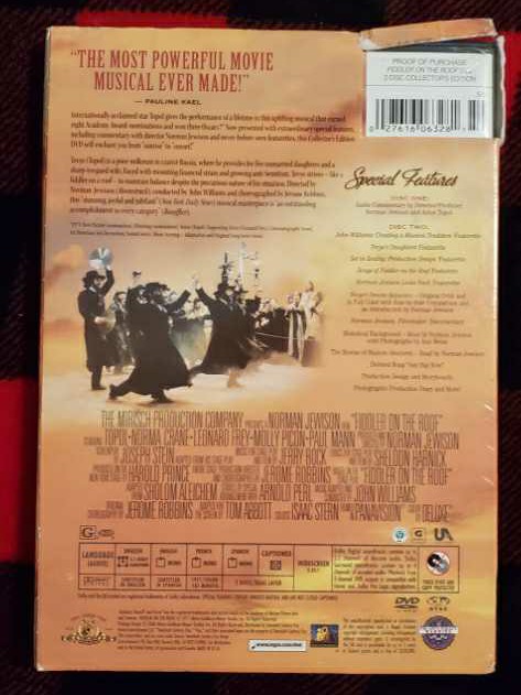 Fiddler On The Roof DVD movie collectible [Barcode 027616063281] - Main Image 2