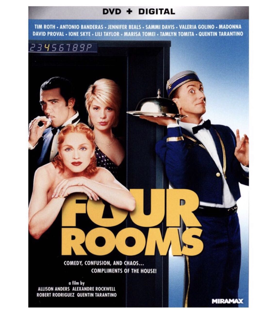 Four Rooms DVD movie collectible [Barcode 096009770495] - Main Image 2
