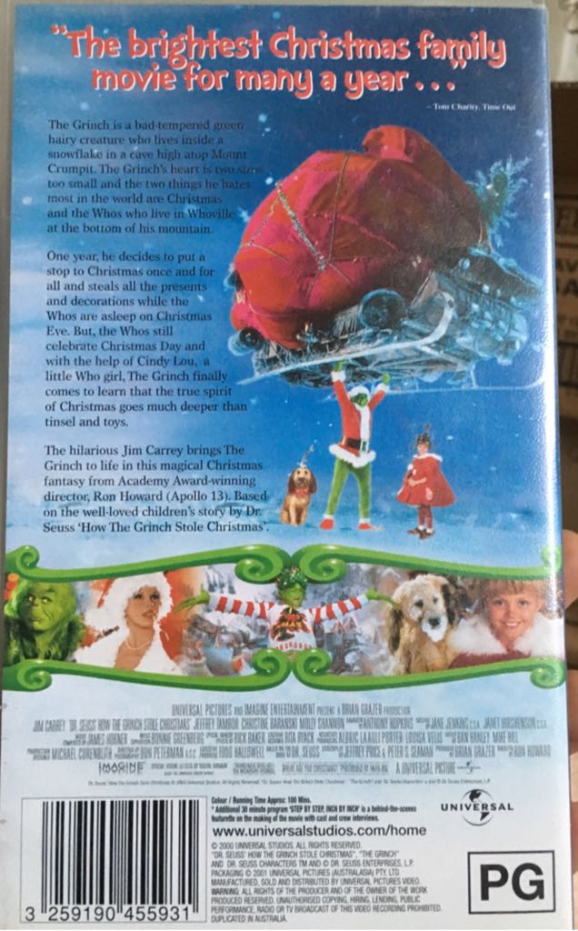 How the Grinch Stole Christmas Digital Copy movie collectible [Barcode 3259190428737] - Main Image 2