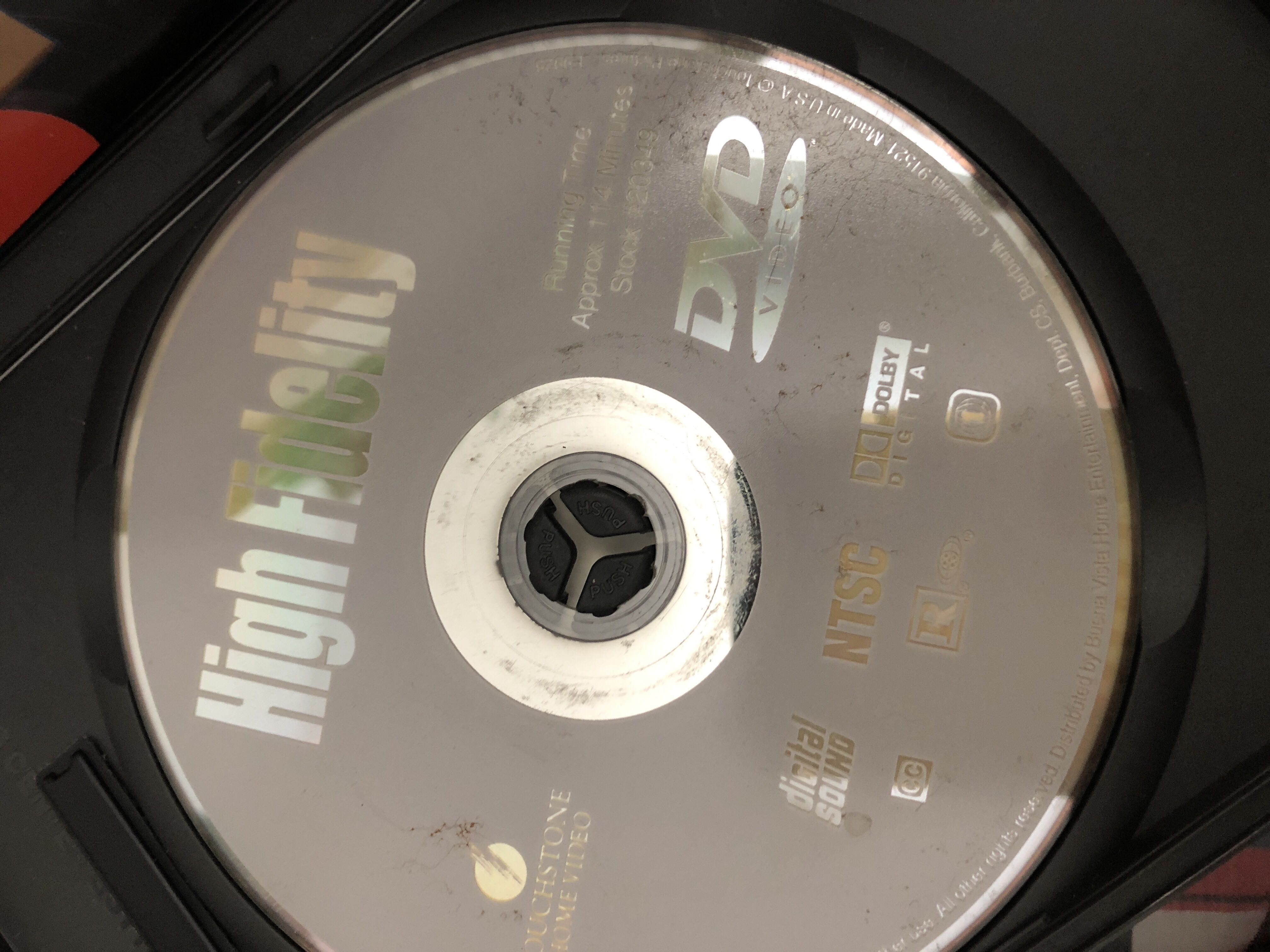 High Fidelity DVD movie collectible [Barcode 717951009944] - Main Image 3