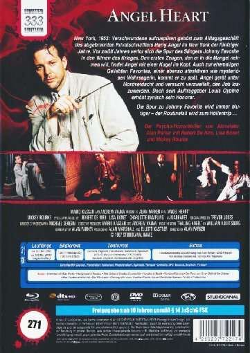 Angel Heart Blu-ray movie collectible [Barcode 057373207857] - Main Image 2