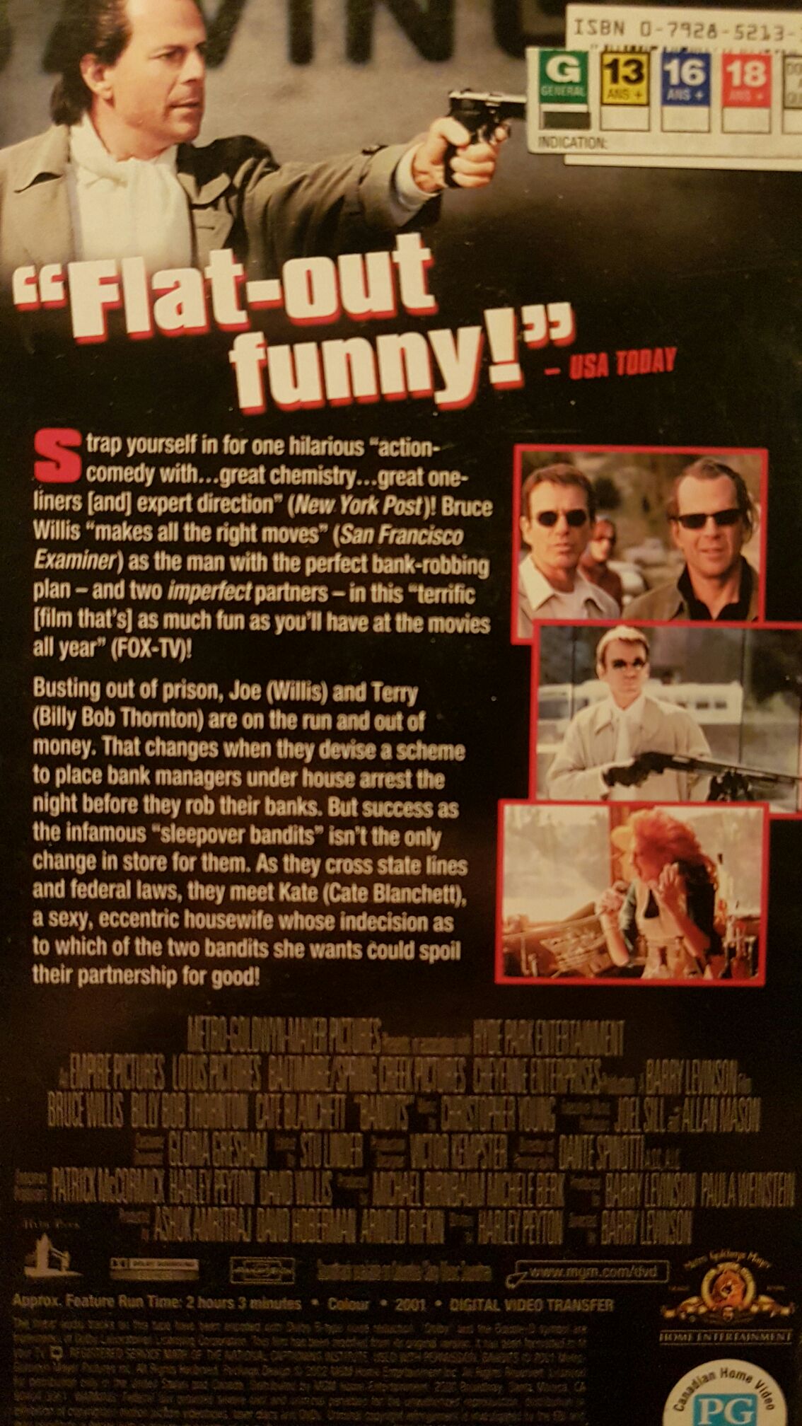 Bandits DVD movie collectible [Barcode 8715664007686] - Main Image 2