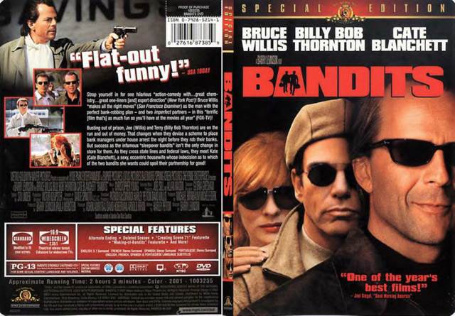 BANDITS DVD movie collectible [Barcode 9321337029436] - Main Image 2