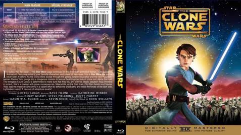 Star Wars: The Clone Wars DVD movie collectible [Barcode 883929050116] - Main Image 2