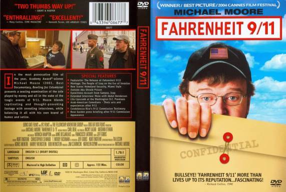 Fahrenheit 9/11 DVD movie collectible [Barcode 043396086708] - Main Image 2