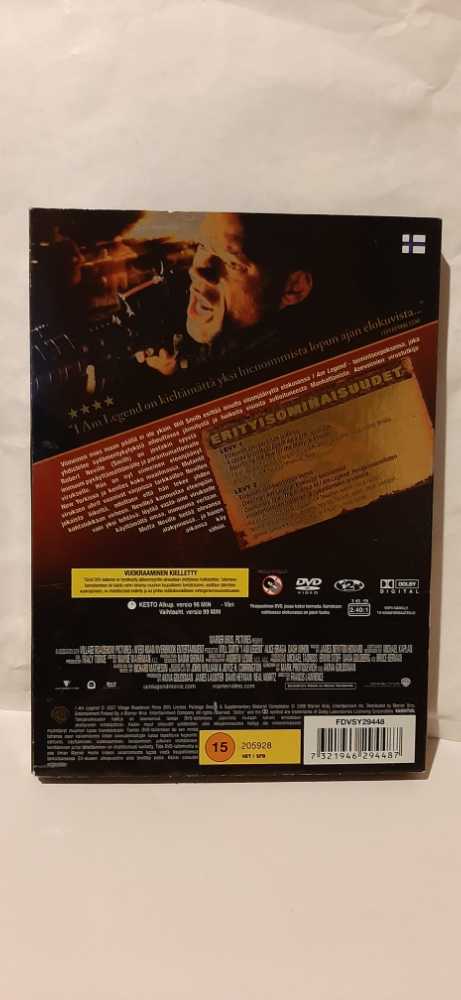 I Am Legend DVD movie collectible [Barcode 7321946294487] - Main Image 2