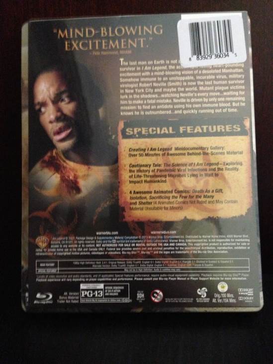 I Am Legend  movie collectible [Barcode 9398710759860] - Main Image 2