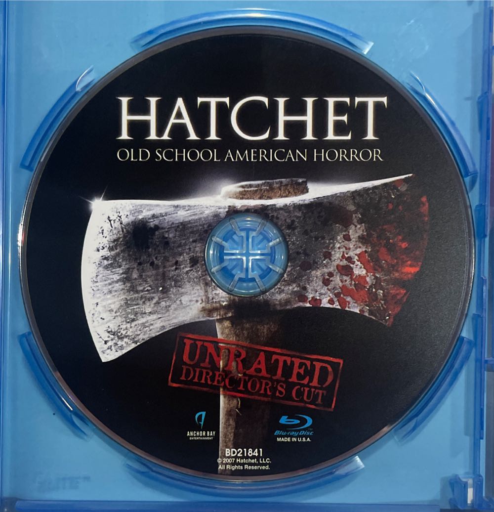 Hatchet Blu-ray movie collectible [Barcode 013132595290] - Main Image 3