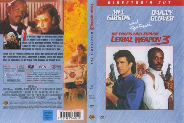 Lethal Weapon 3. M14 DVD movie collectible [Barcode 085391629122] - Main Image 2