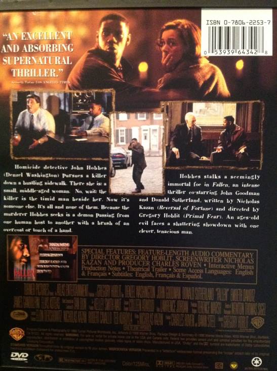 Fallen DVD-R movie collectible [Barcode 053939643428] - Main Image 2