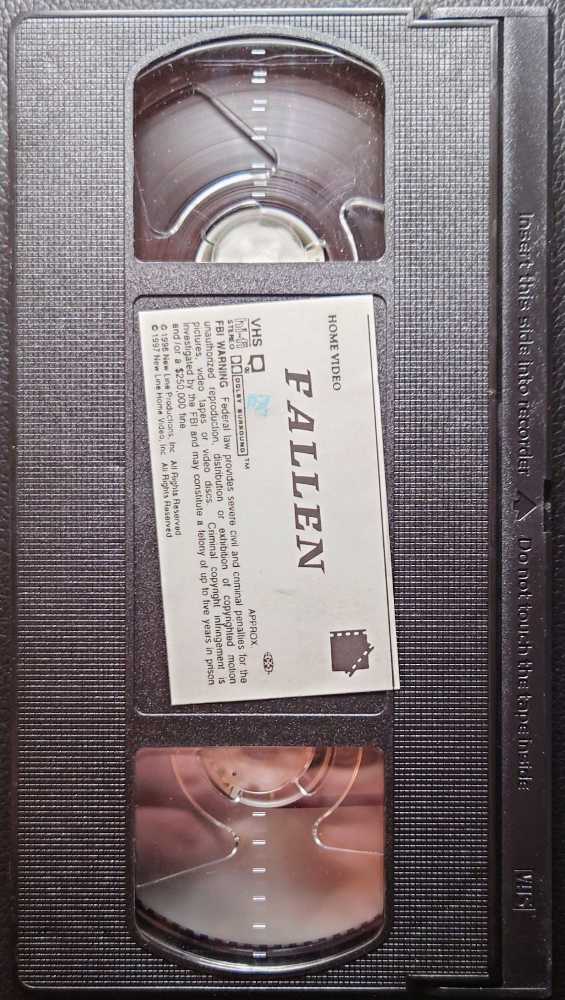 Fallen VHS movie collectible [Barcode 053939643435] - Main Image 4