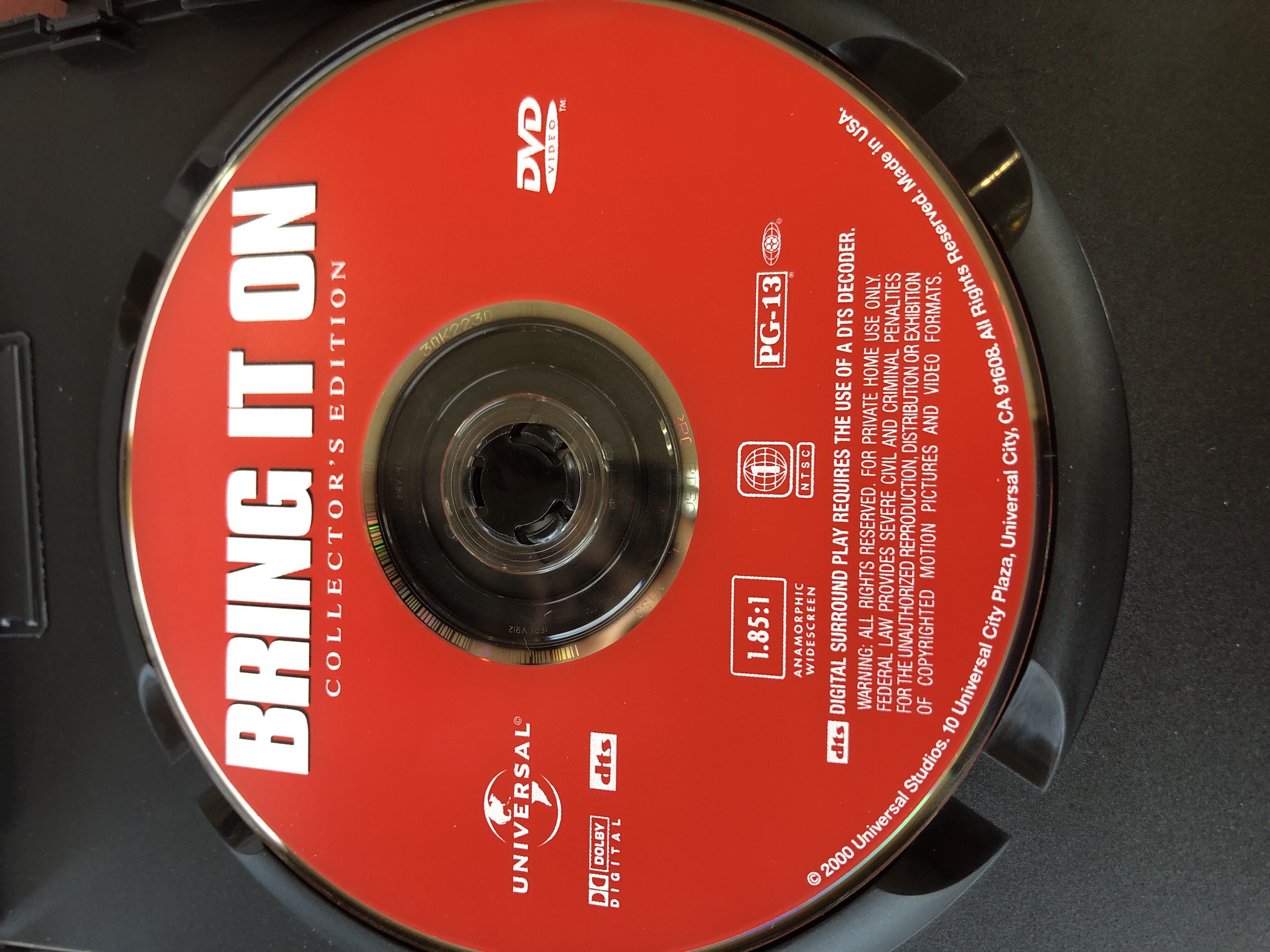 Bring It On 1 DVD movie collectible [Barcode 025192096020] - Main Image 3