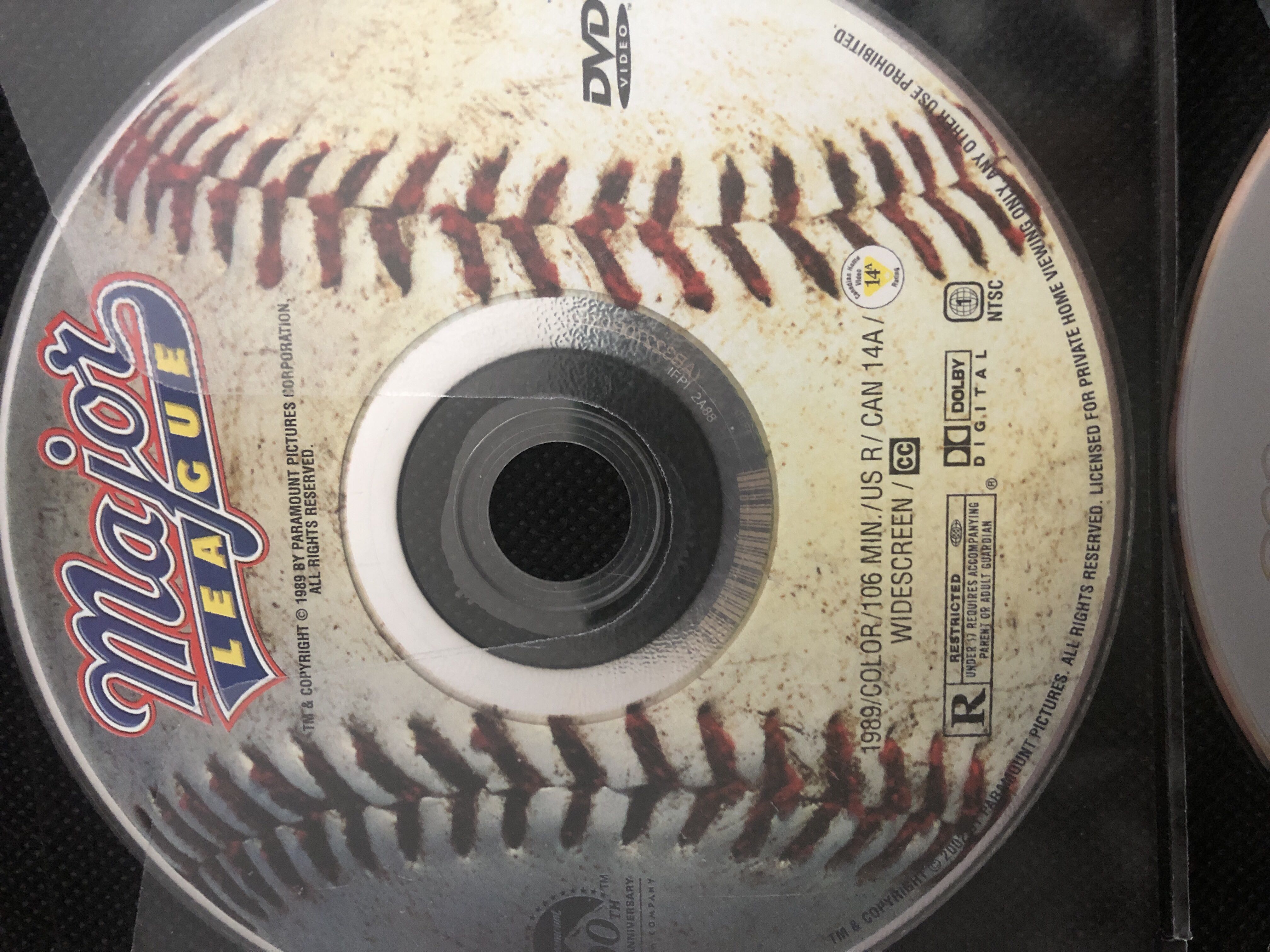 Major League DVD movie collectible [Barcode 097361380247] - Main Image 3