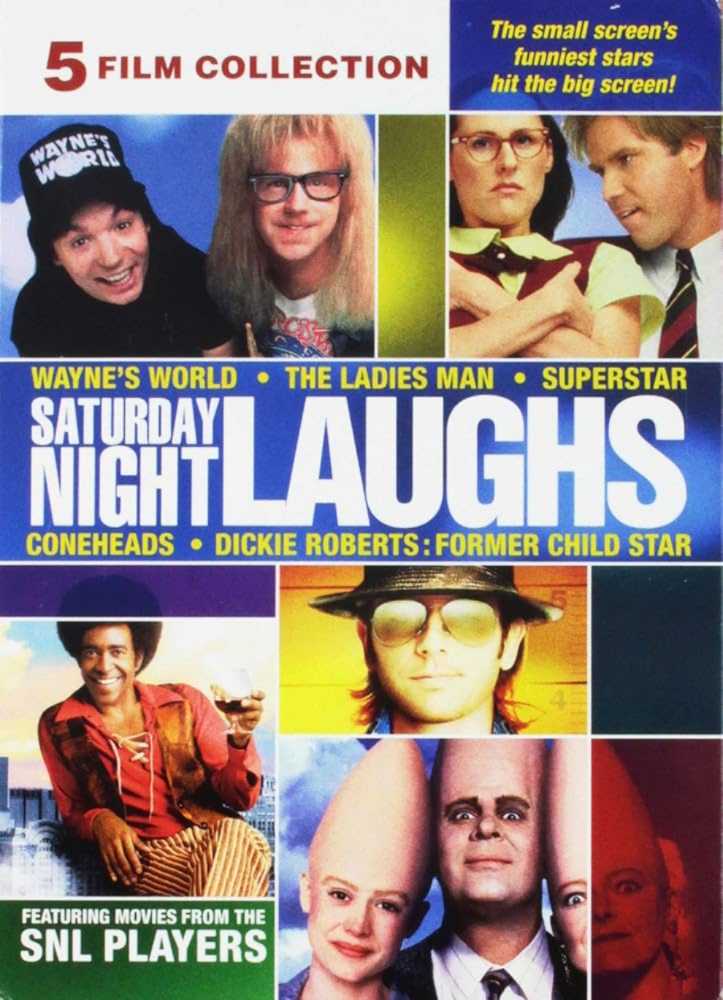 Coneheads: SATURDAY NIGHT LAUGHS; 5 FILMS COLLECTION  DVD movie collectible [Barcode 097363287421] - Main Image 4