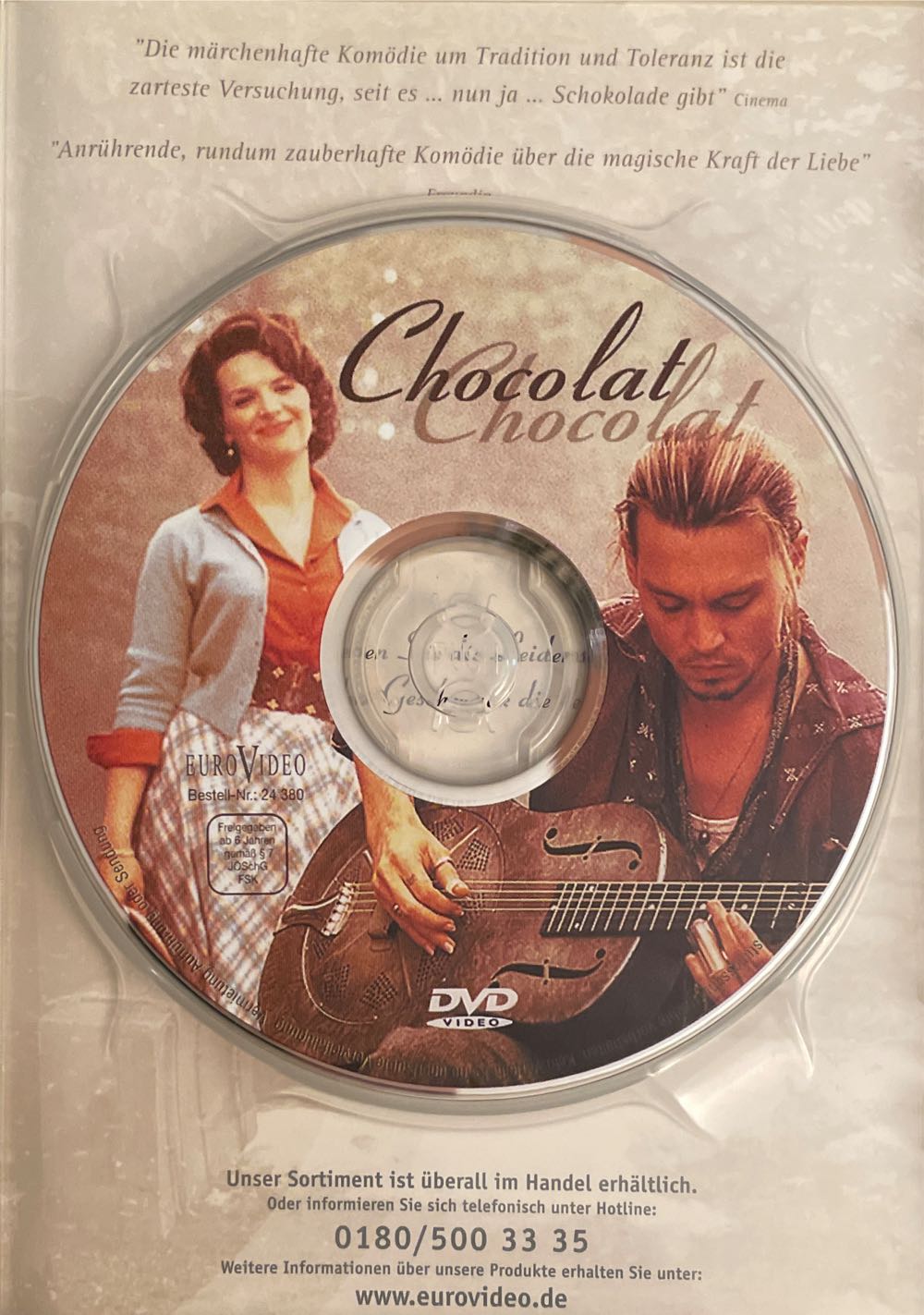 Chocolat DVD movie collectible [Barcode 4009750243800] - Main Image 3