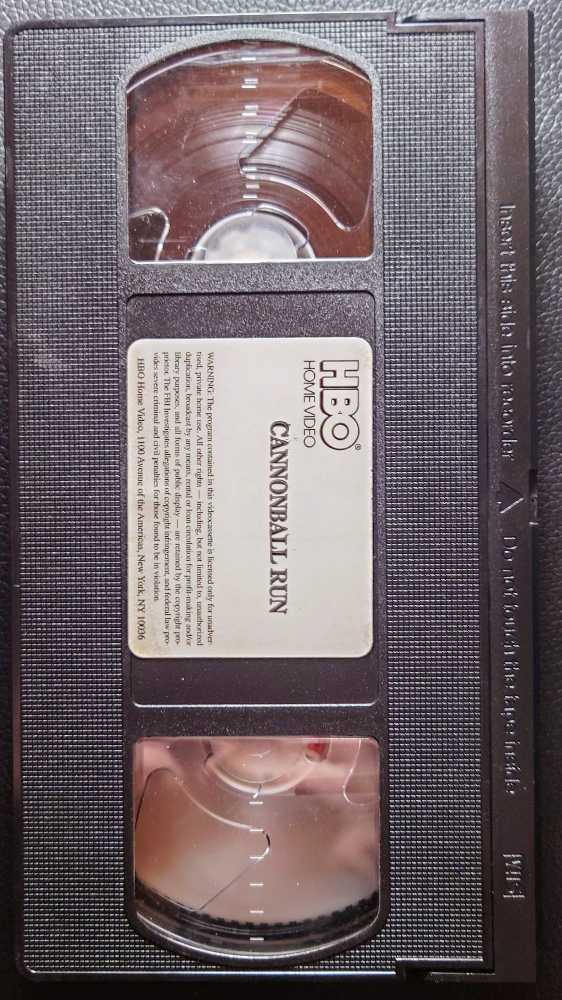 Cannonball Run VHS movie collectible [Barcode 026359060939] - Main Image 3