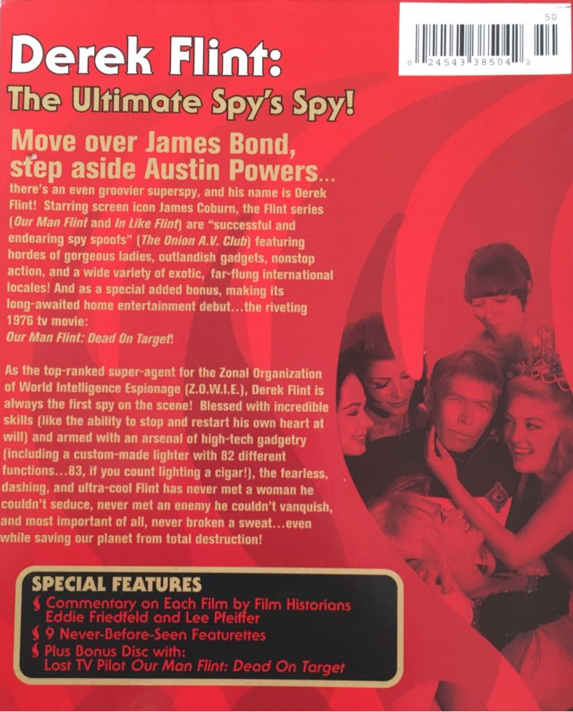 Ultimate Flint Collection DVD movie collectible [Barcode 024543385042] - Main Image 2