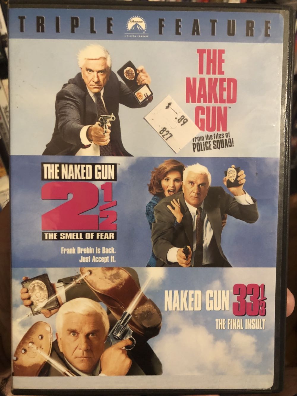 The Naked Gun / The Naked Gun 2 1/2 / The Naked Gun 33 1/3 DVD movie collectible [Barcode 097361249322] - Main Image 2