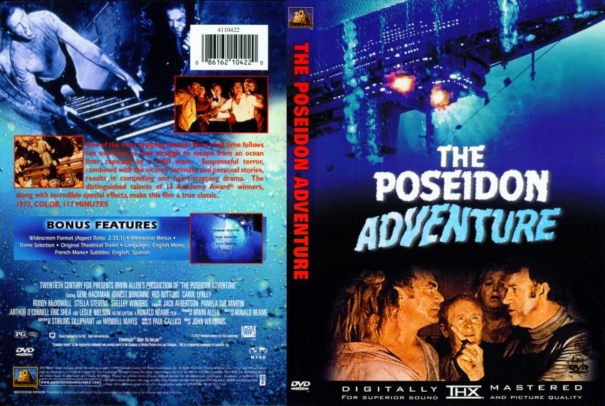 The Poseidon Adventure (1972) DVD movie collectible [Barcode 086162104220] - Main Image 4