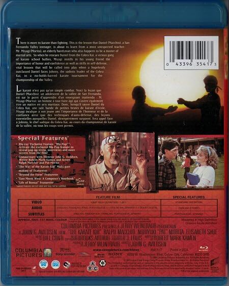 Karate Kid, The Blu-ray movie collectible [Barcode 043396354173] - Main Image 2