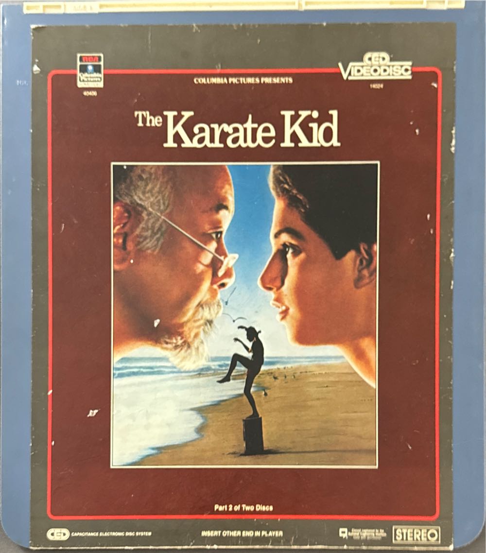 The Karate Kid Disc CED movie collectible [Barcode 076476140243] - Main Image 3