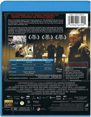 The Counterfeiters Blu-ray movie collectible [Barcode 043396263901] - Main Image 2