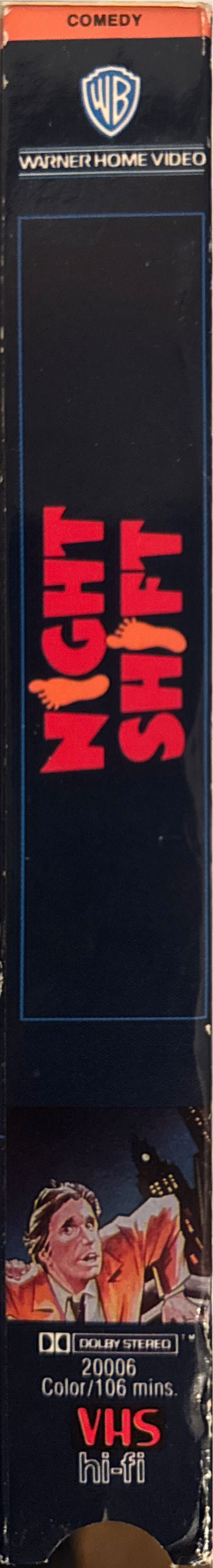 Night Shift VHS movie collectible [Barcode 085392000630] - Main Image 4