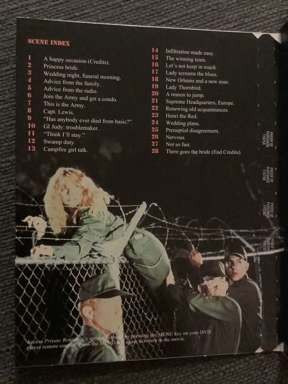 Private Benjamin DVD movie collectible [Barcode 085391107521] - Main Image 3