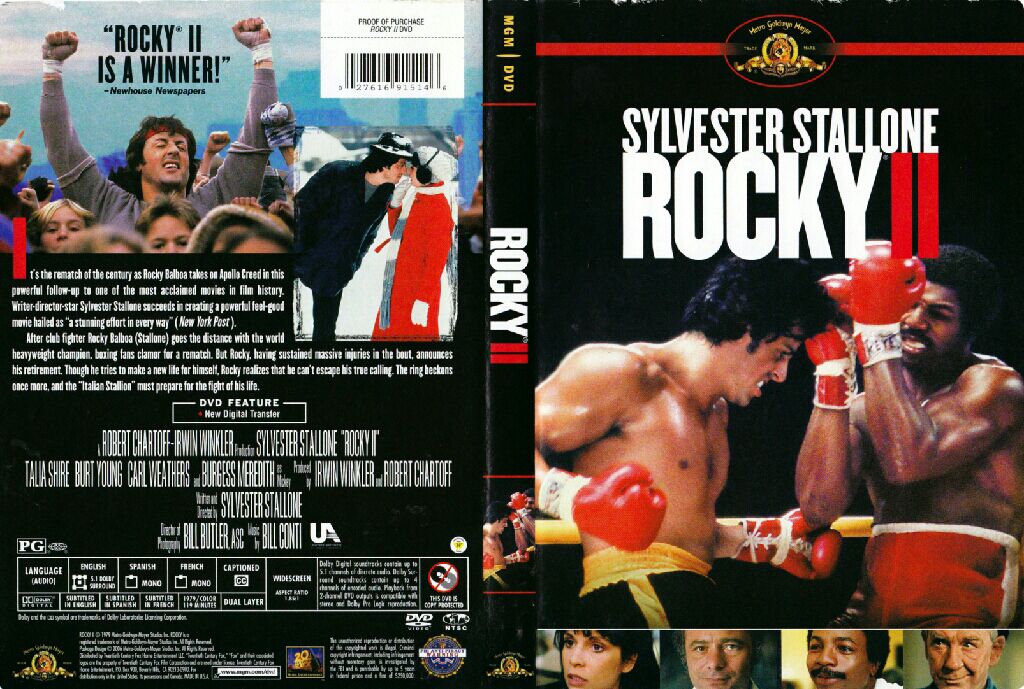 Rocky II Digital Copy movie collectible [Barcode 027616918079] - Main Image 2